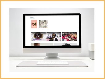 Online product showcase